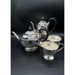 Mappin & Webb silver plate tea and coffee set