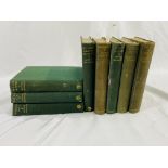 Eight volumes of works by Arthur Ransome