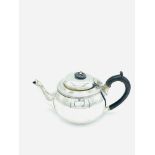 Small silver teapot