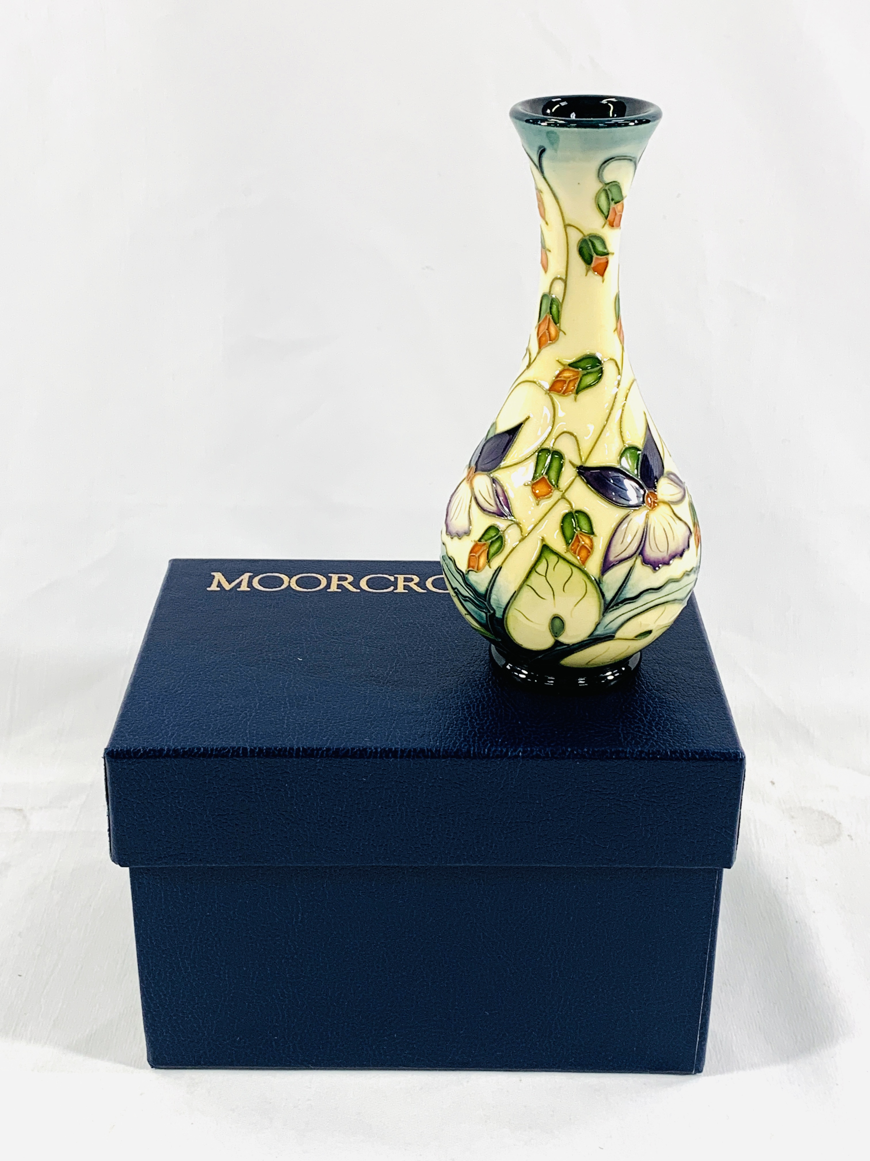 Boxed Moorcroft vase - Image 2 of 4