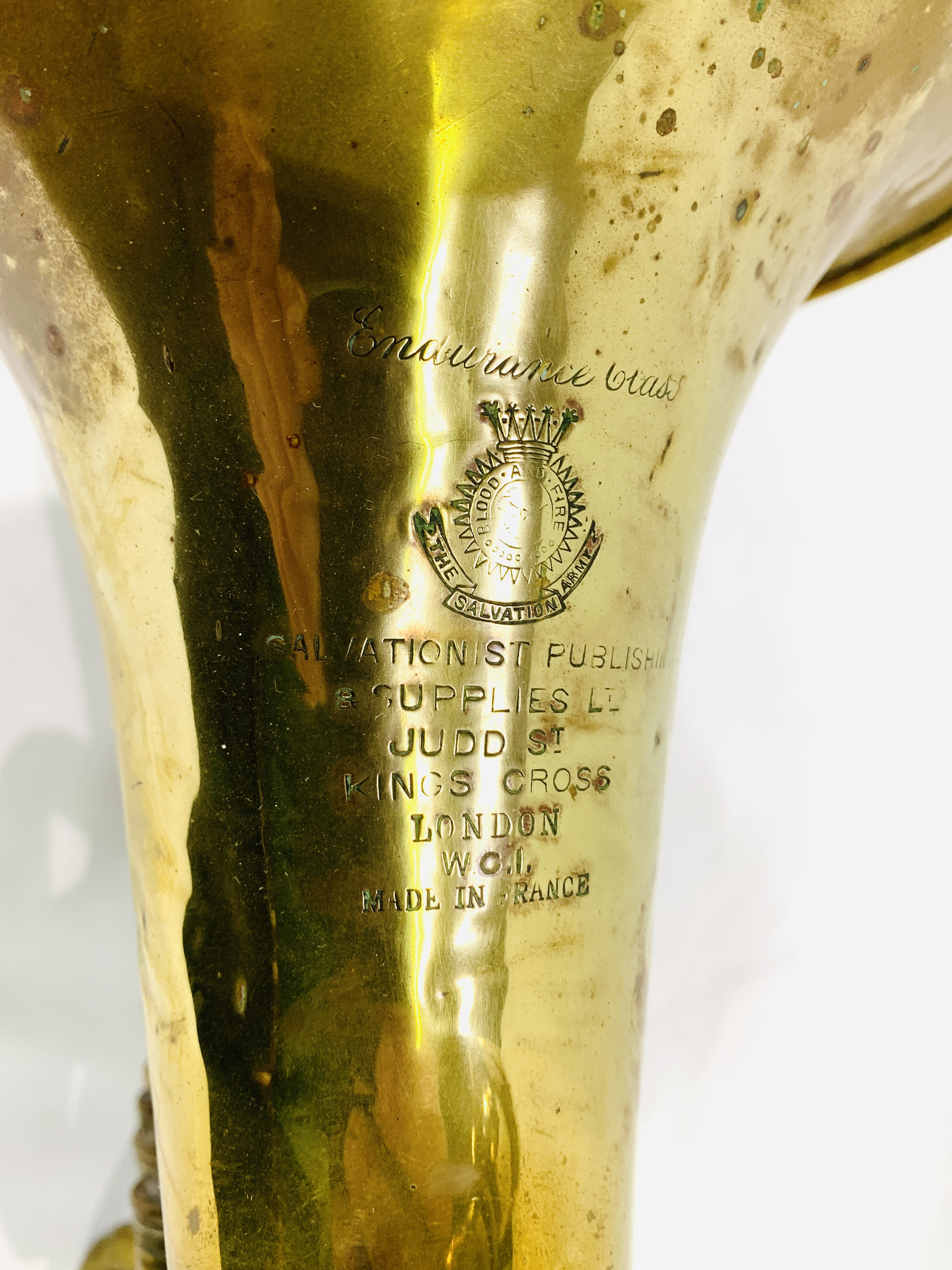 A brass tuba - Image 4 of 5