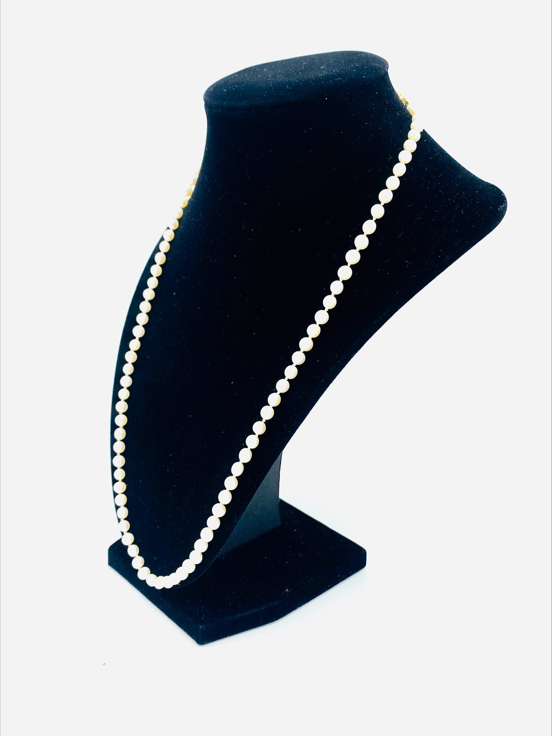Vintage pearl necklace - Image 3 of 6