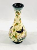 Boxed Moorcroft vase