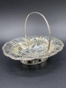 George III silver fruit basket 1769