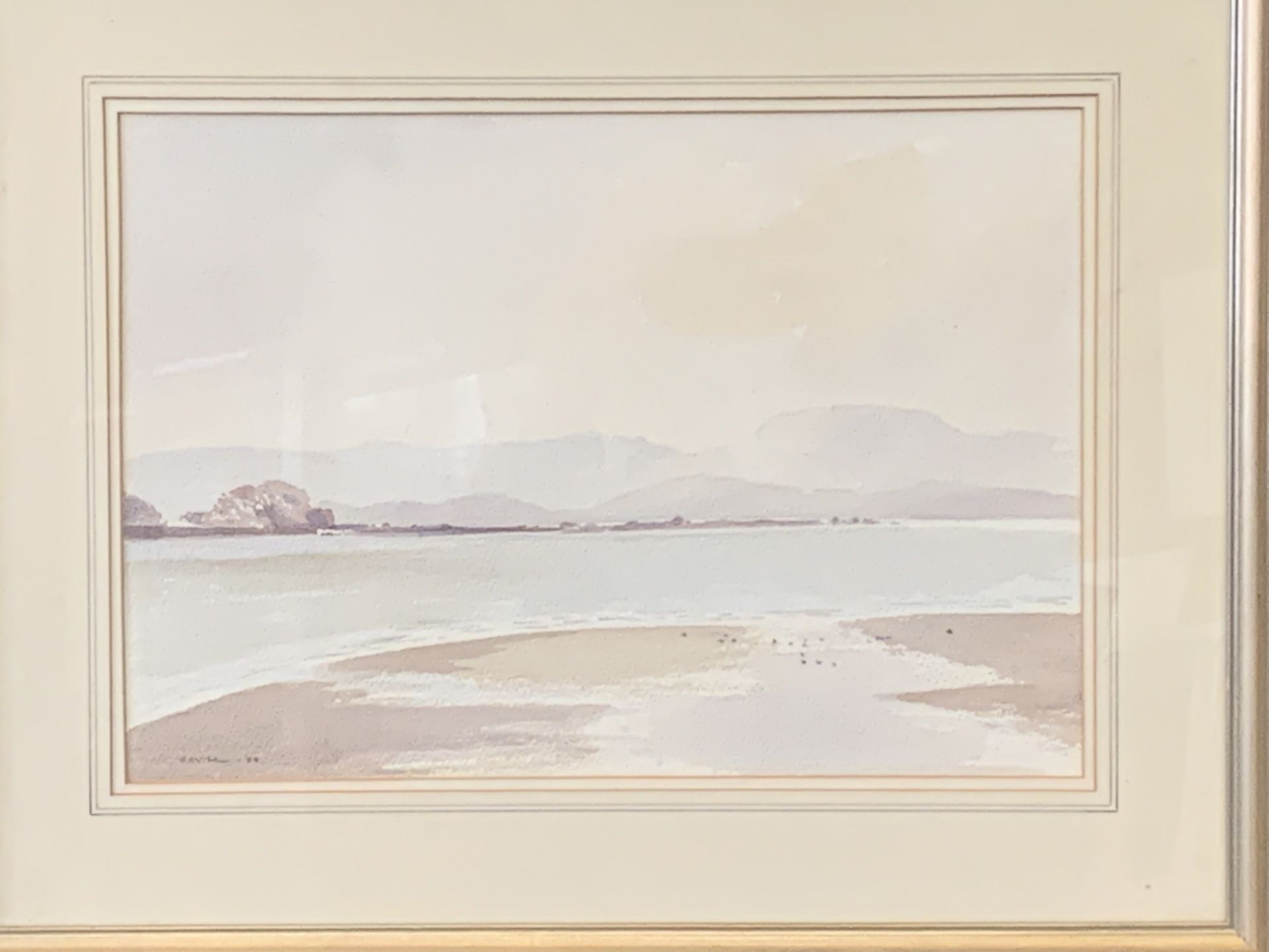 Three framed and glazed watercolours