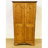 Pine Ducal two door wardrobe