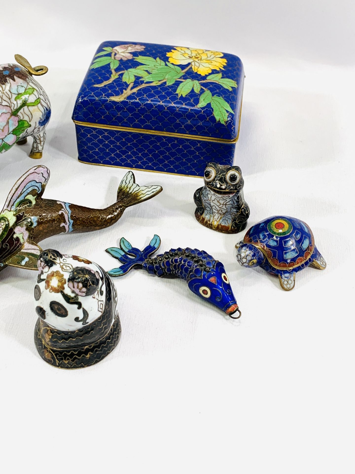 Quantity of cloisonne - Image 2 of 4
