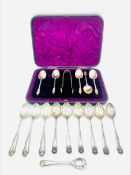 Collection of silver cutlery
