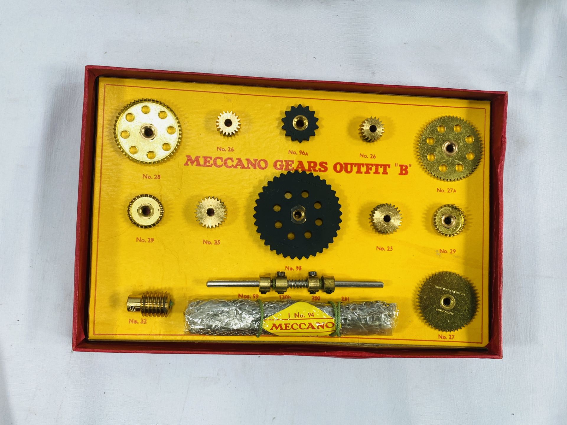 Three boxed sets of Meccano gears, together with a quantity of Meccano gears - Image 2 of 6