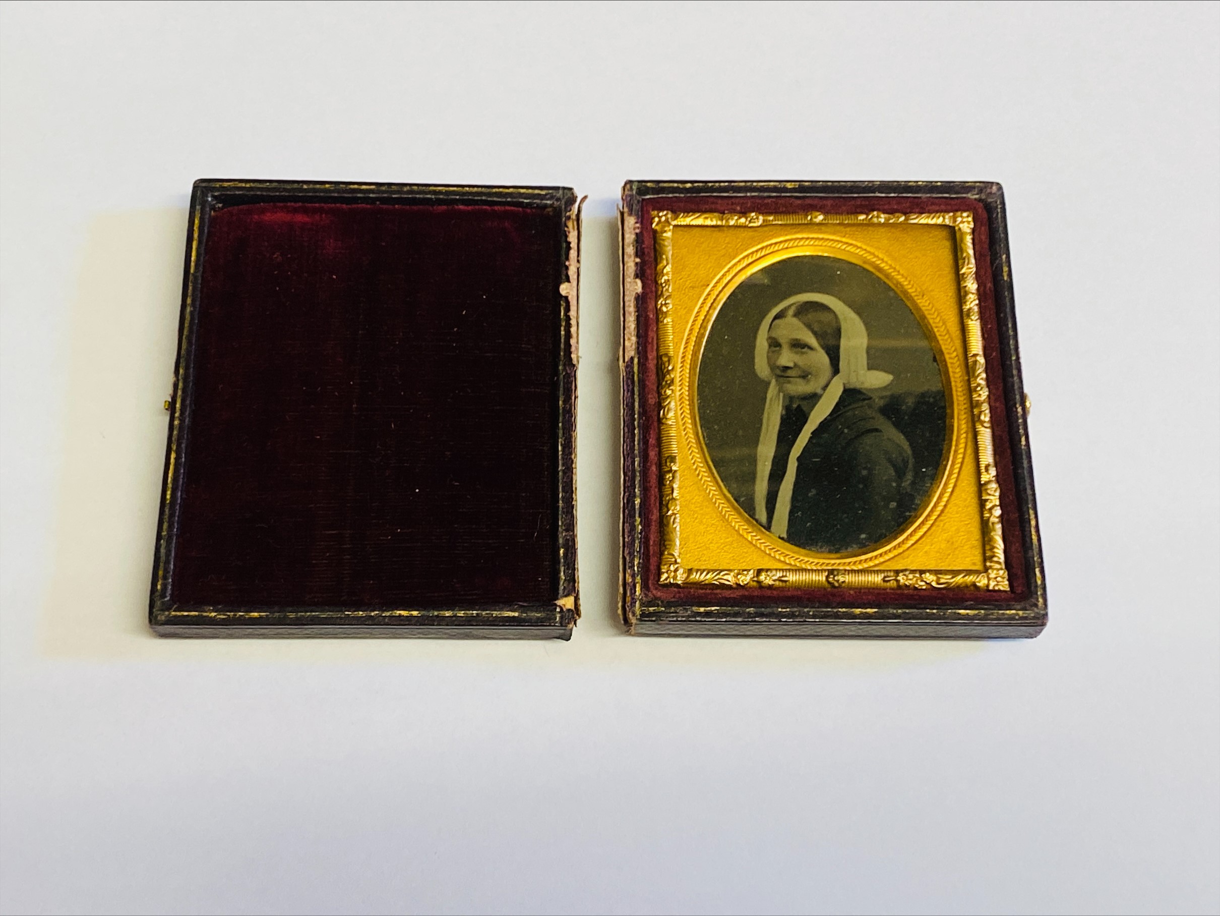 19th century gilt framed ambrotype