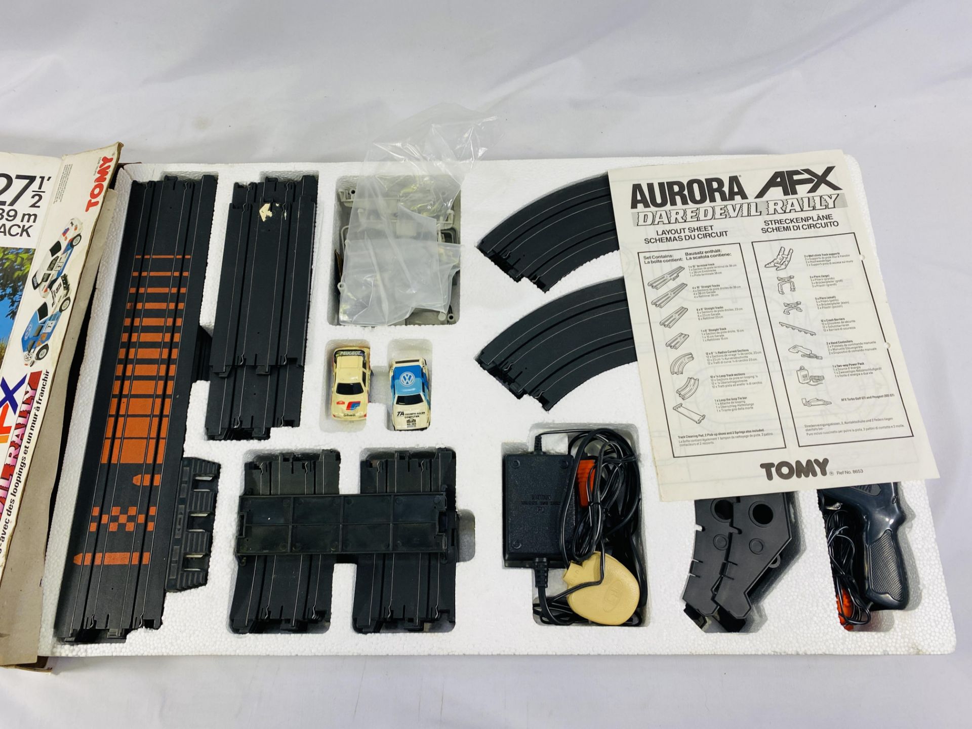 Boxed Aurora AFX Daredevil Rally set - Image 2 of 2