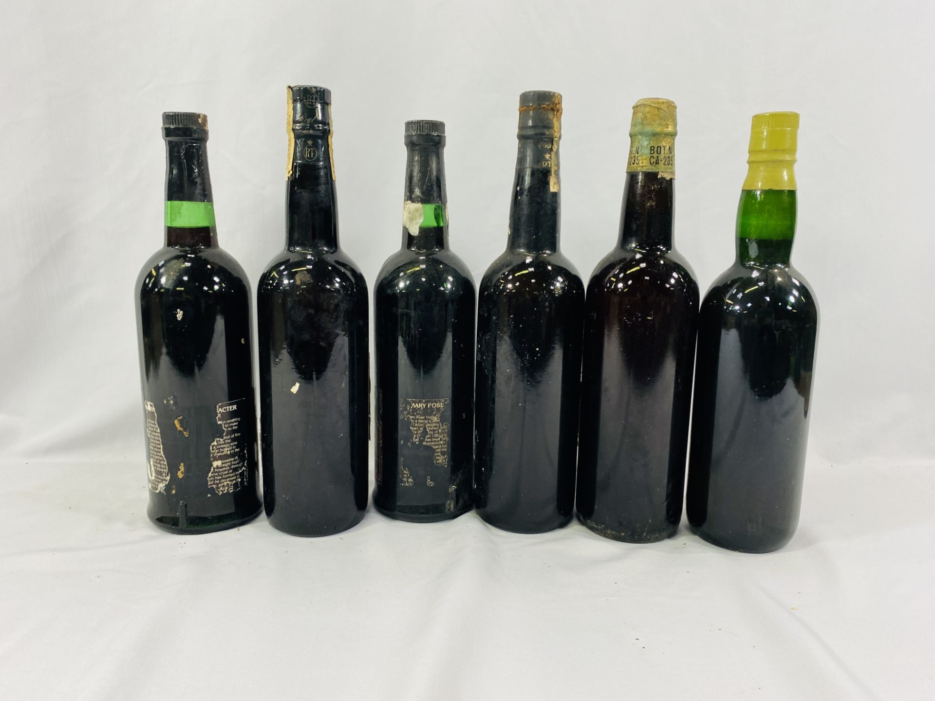 Three bottles of sherry and three of port - Image 2 of 2