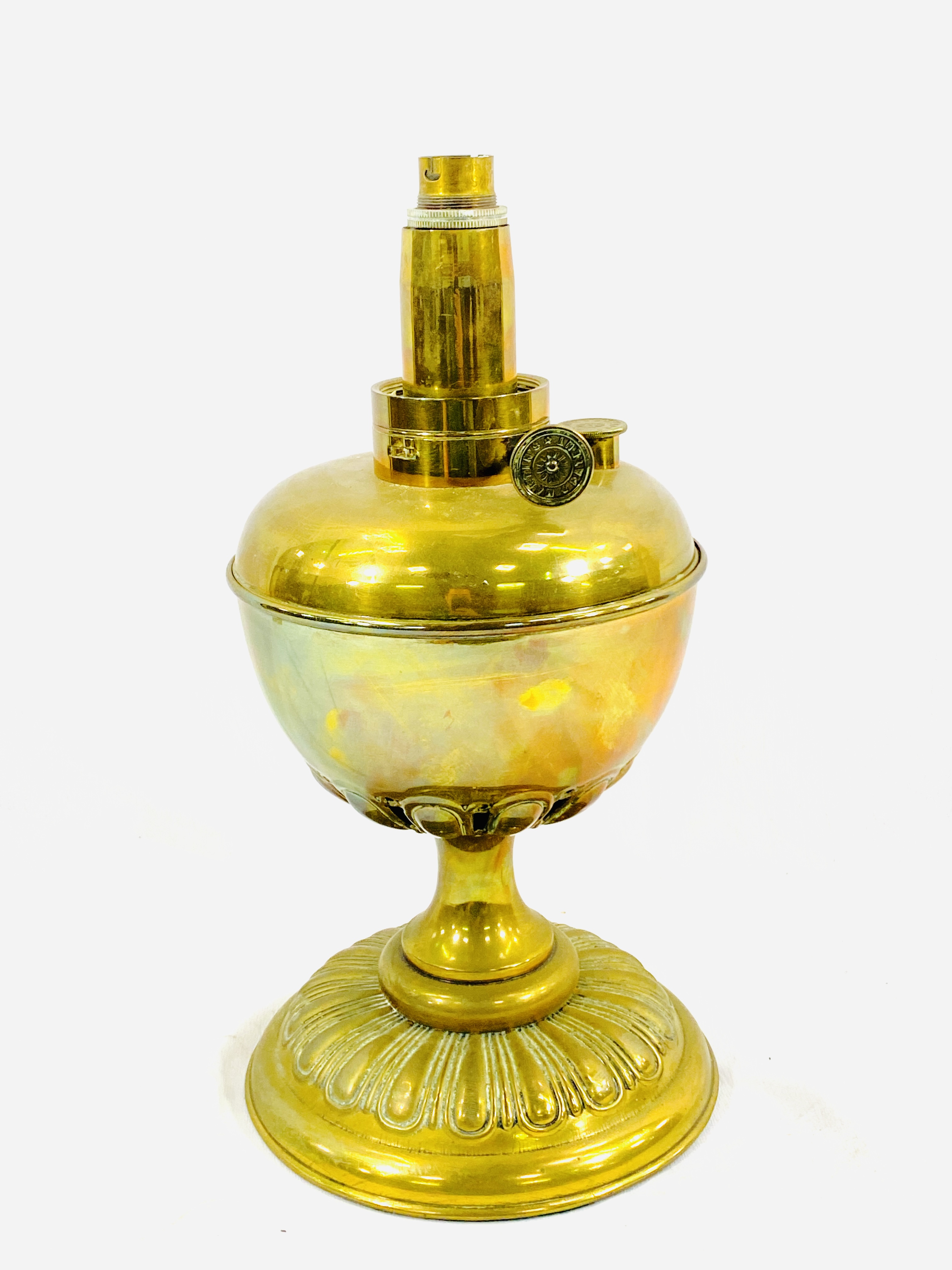 Brass lamp - Image 3 of 3