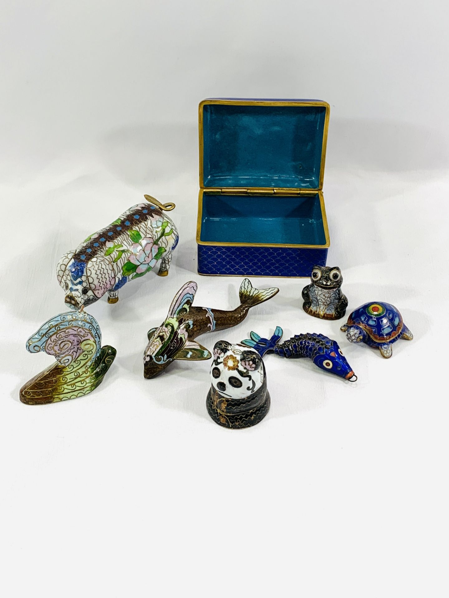 Quantity of cloisonne - Image 4 of 4