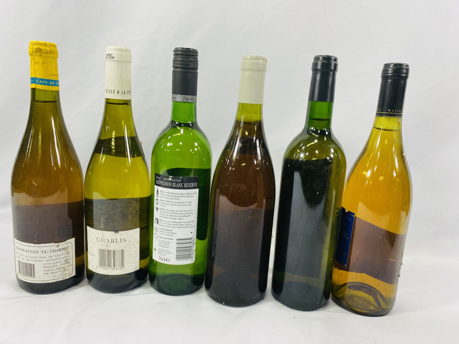 Six bottles of white wine - Image 2 of 2