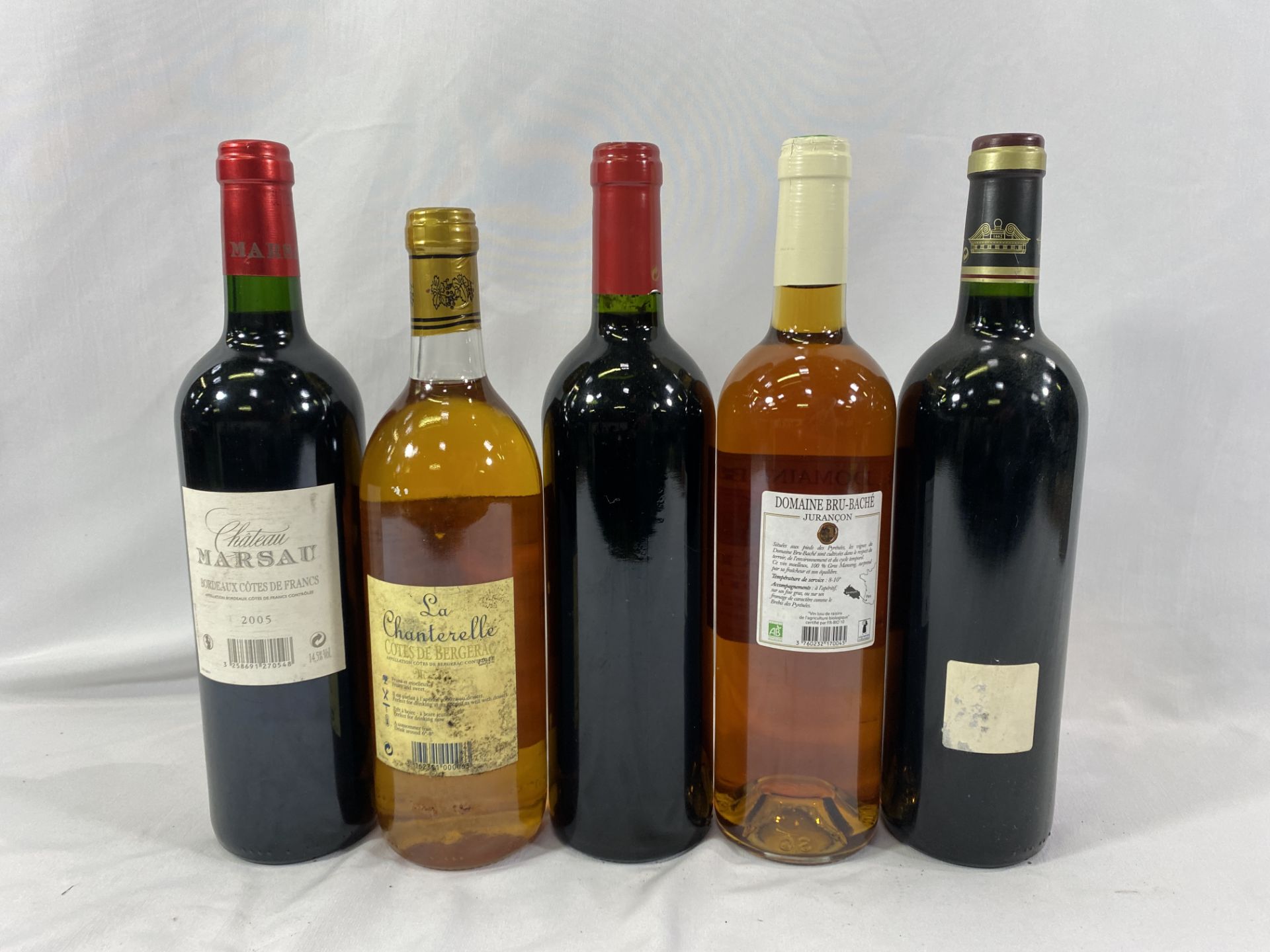 Five bottles of wine - Image 2 of 2