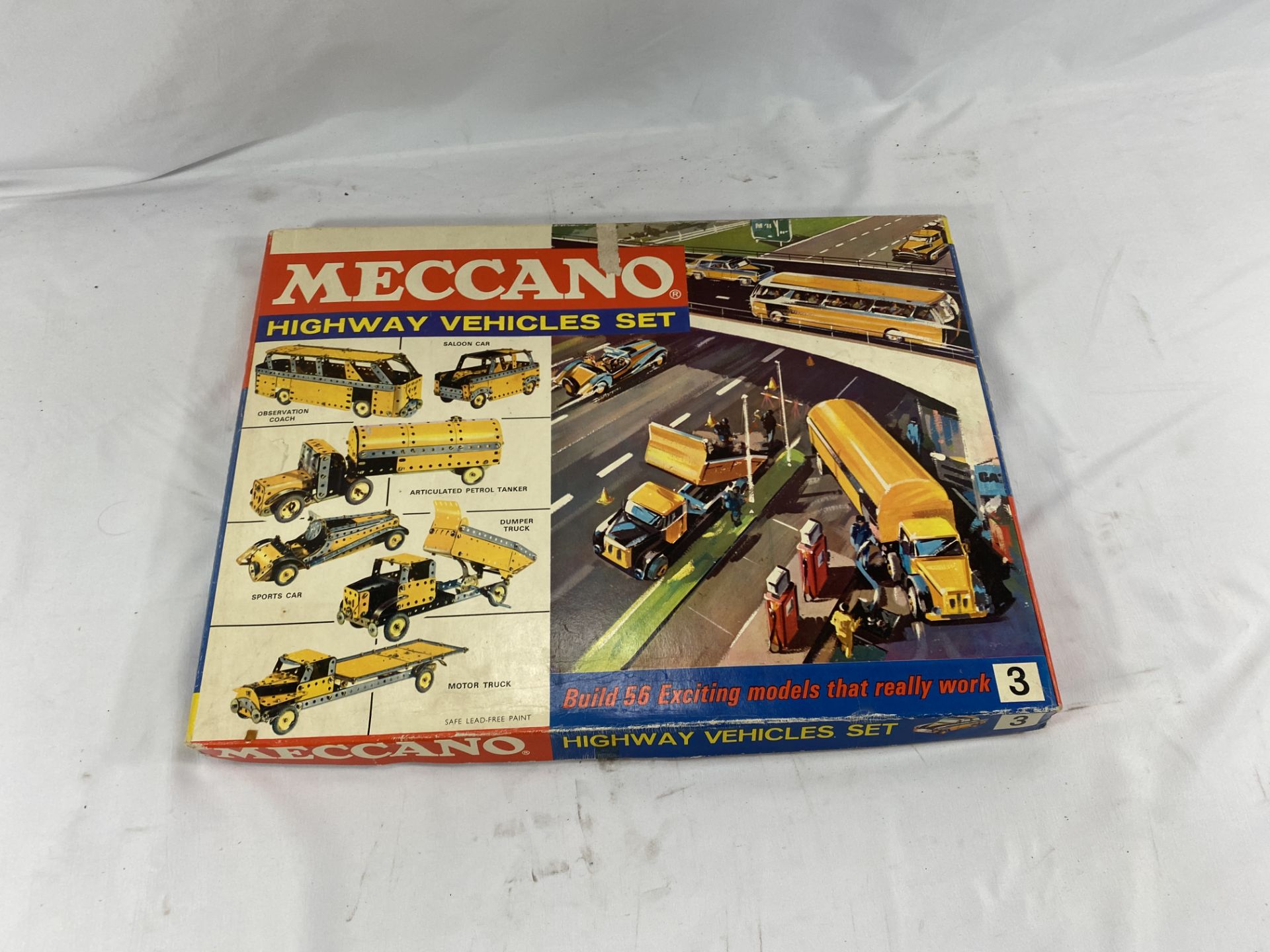 Boxed Meccano Highway Vehicles Set; part Meccano power drive set; Bayko building outfit - Bild 4 aus 5