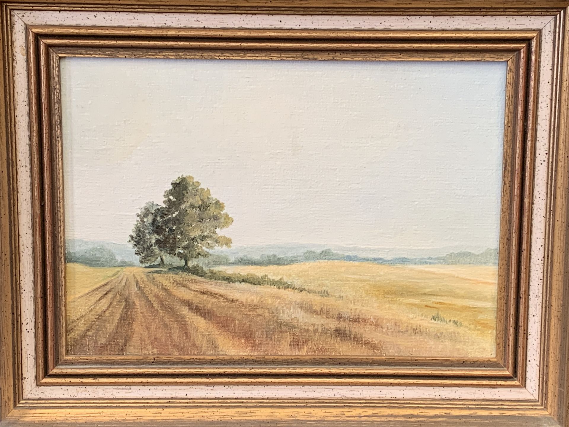 Three framed oil on board landscapes - Image 2 of 3