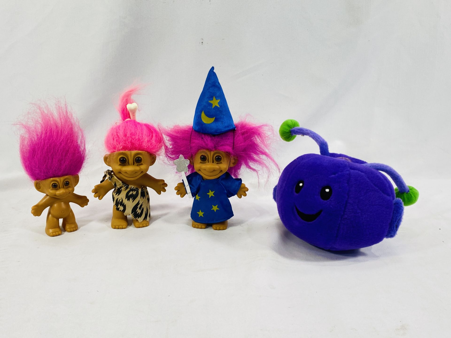 Three troll and a Ribena berry