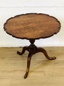 Mahogany wine table