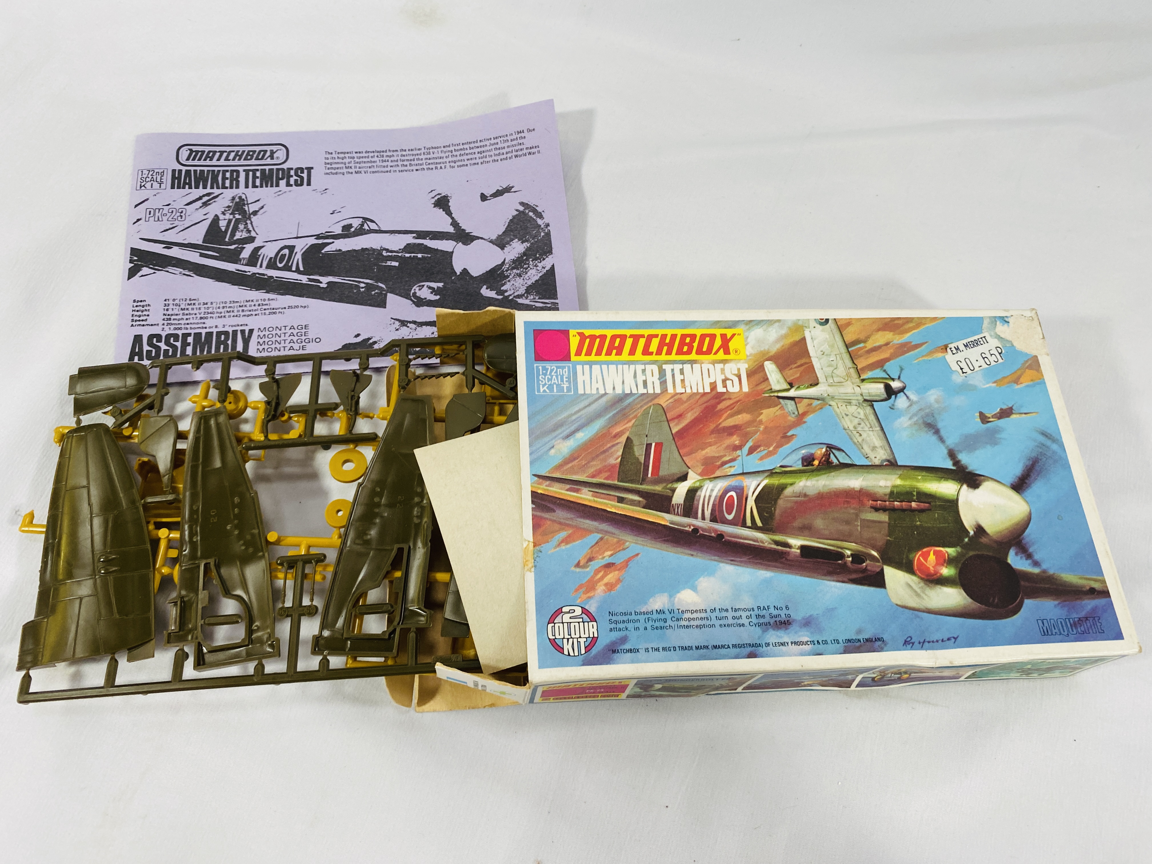 Seven boxed Matchbox model aeroplane kits - Image 3 of 12