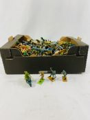 A quantity of toy soldiers, some by Britains Ltd