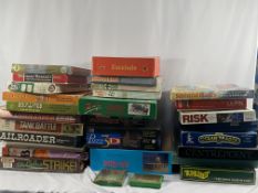 A quantity of boxed board games and puzzles