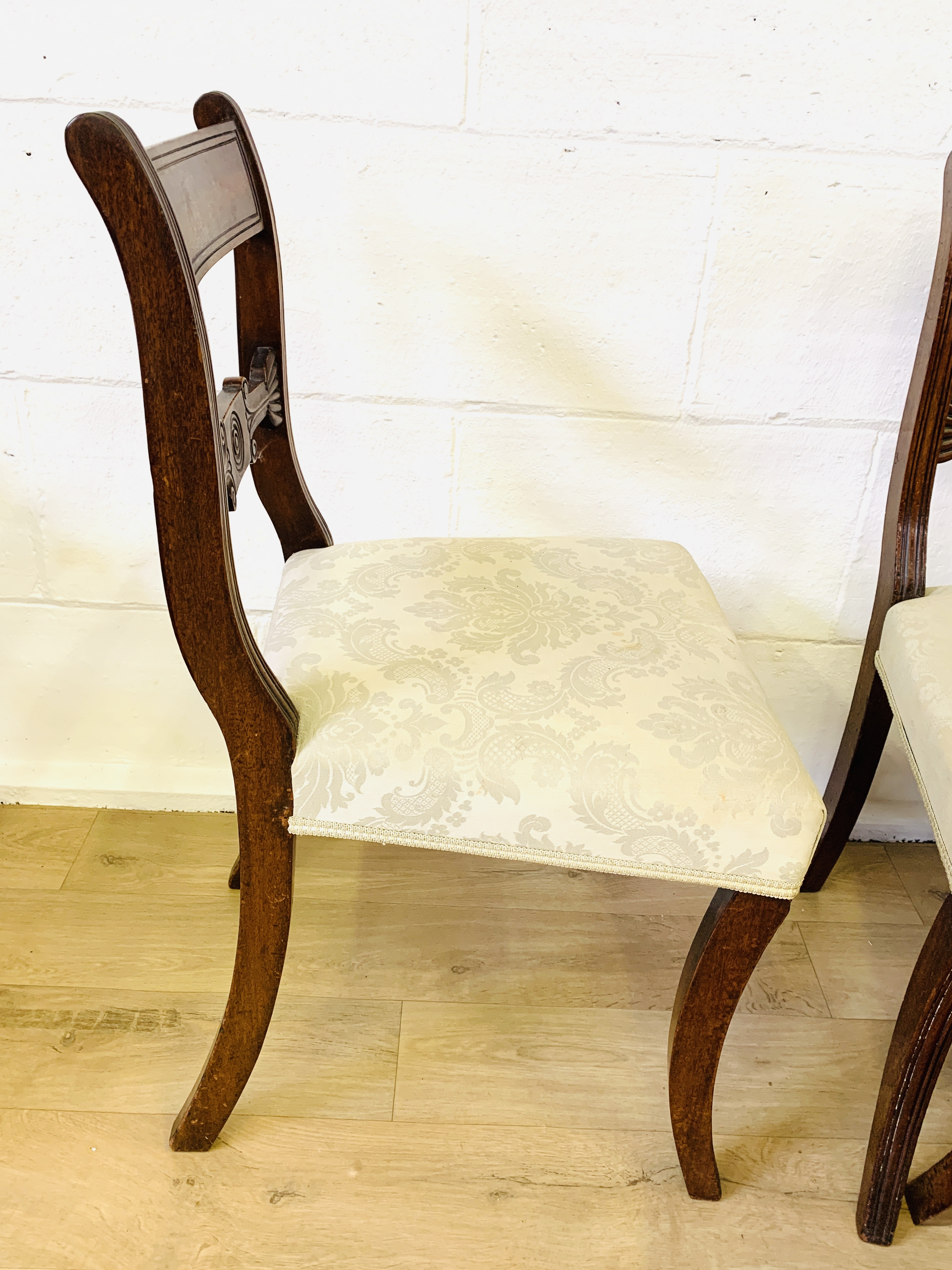 Set of six dining chairs - Image 5 of 5