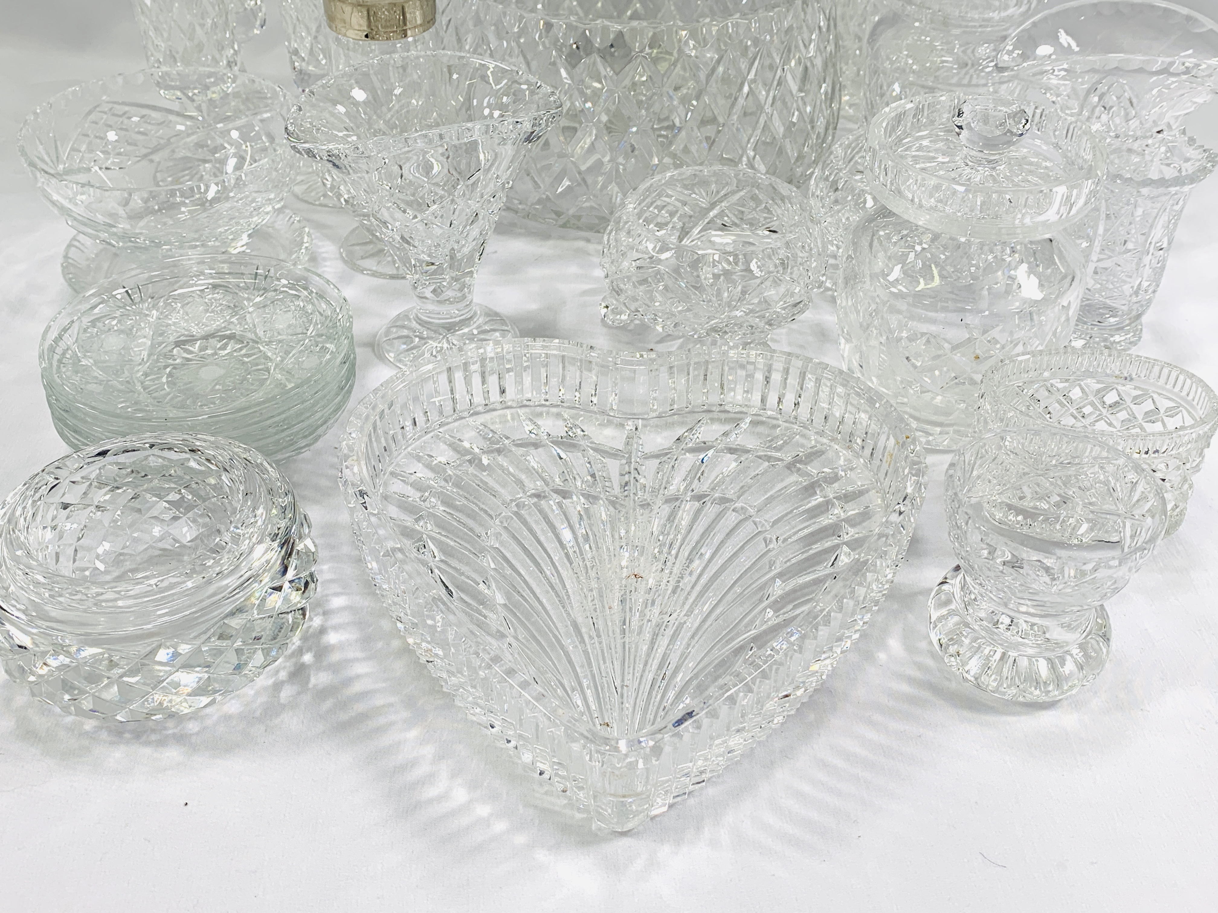 A collection of cut glass - Image 3 of 4