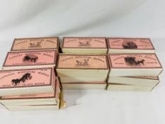 24 boxed Langley Miniature Models.