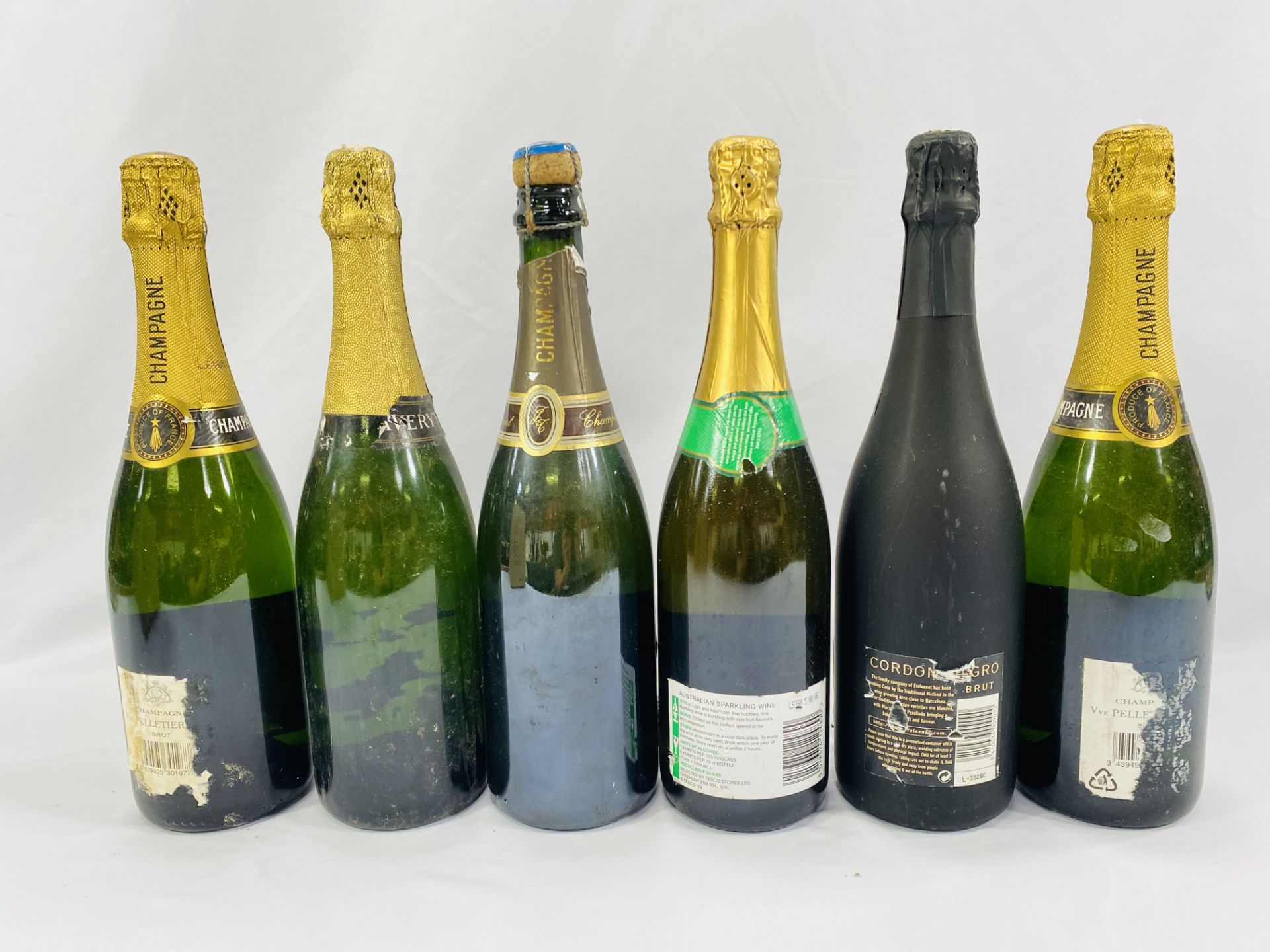 Four bottles of champagne and two bottles of sparkling wine - Image 2 of 2