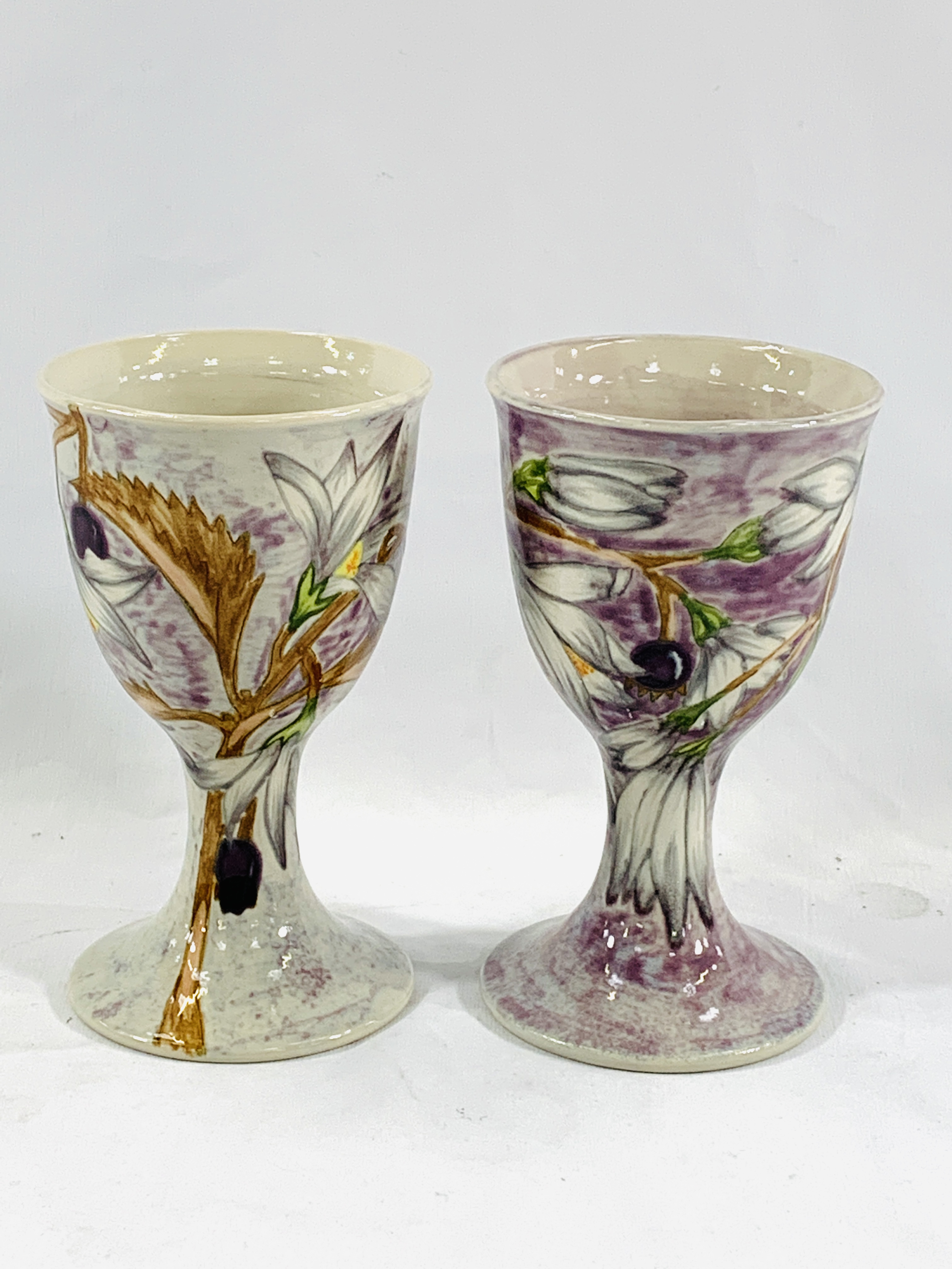 Two Cobridge goblets - Image 4 of 4