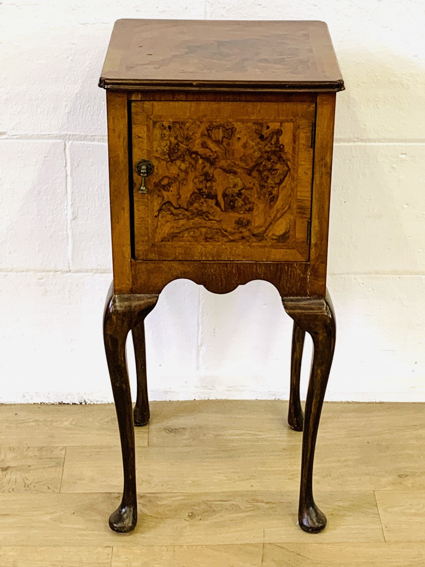 Mahogany pot cupboard