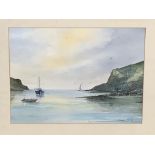 Dennis Morley, signed watercolour