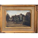 George Wills-Pryce, framed oil on board