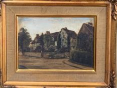 George Wills-Pryce, framed oil on board