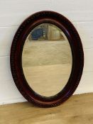 Mahogany mirror