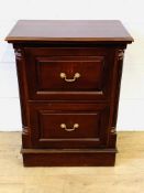 Mahogany chest of drawers