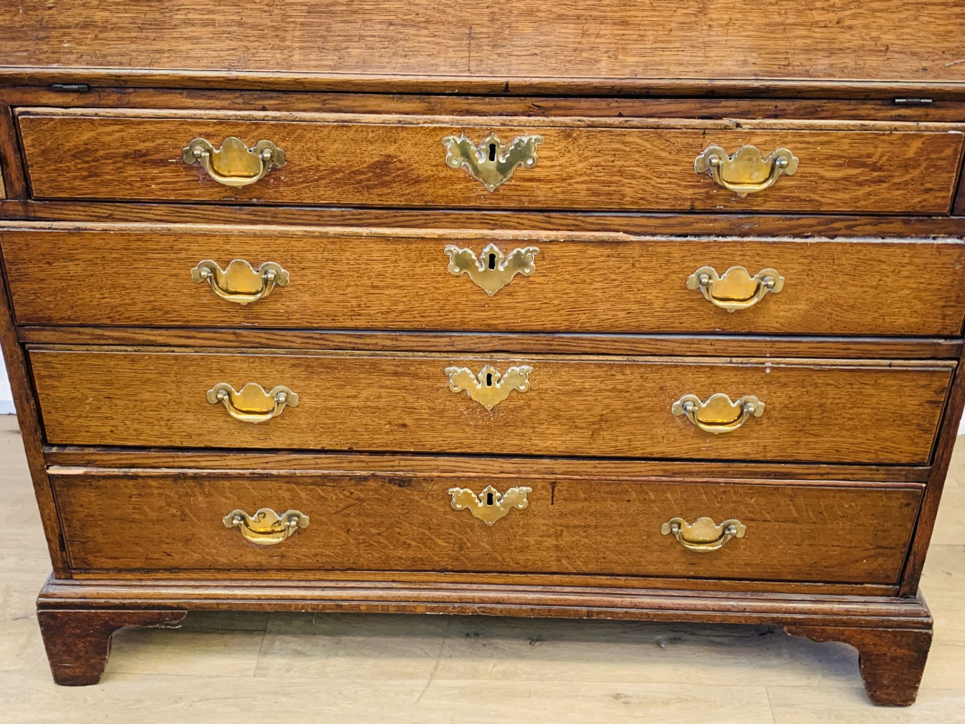 Oak bureau - Image 9 of 10