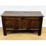 Oak coffer