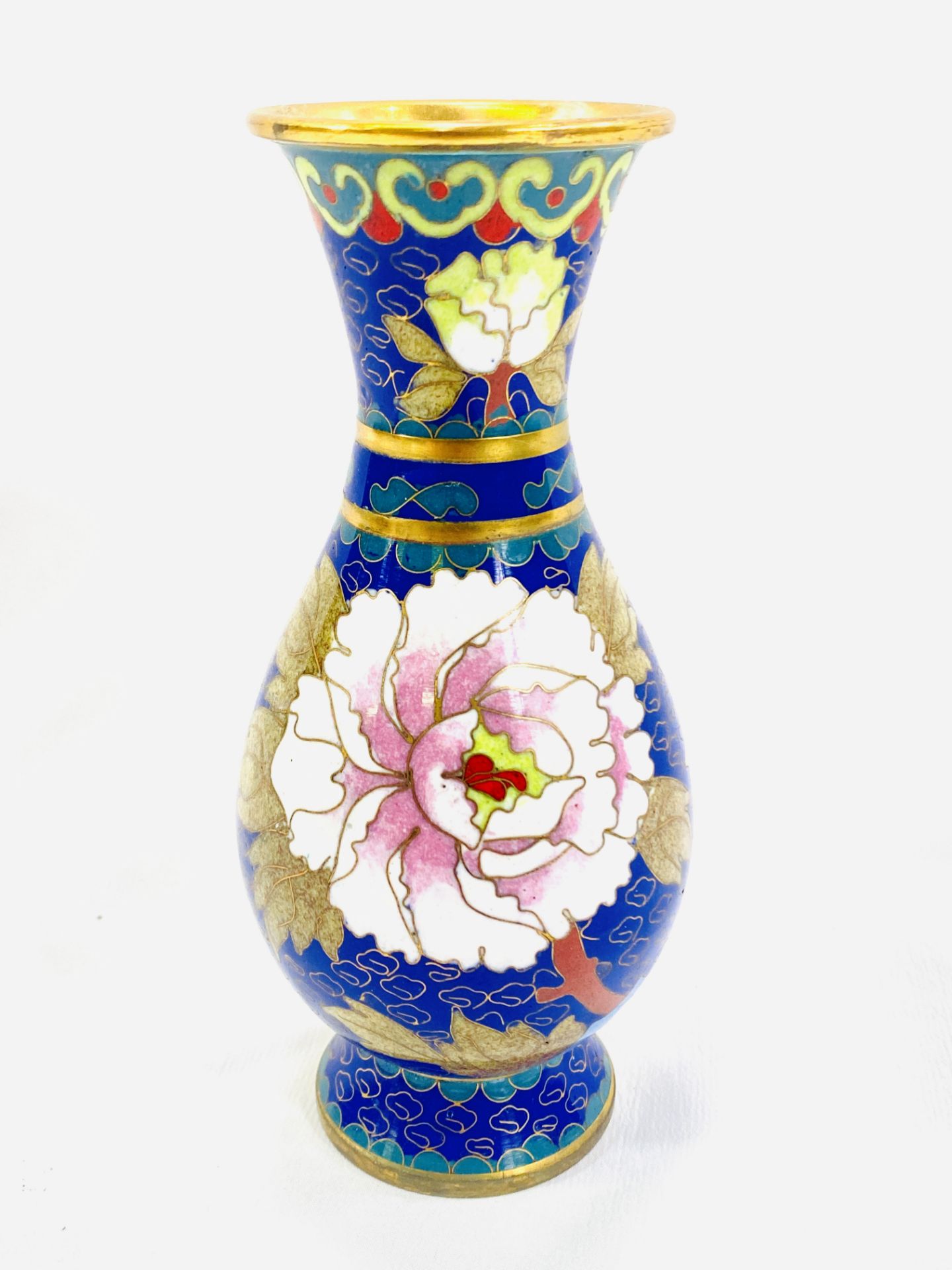 Five items of cloisonne - Image 5 of 9