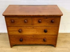 Mahogany chest of drawers