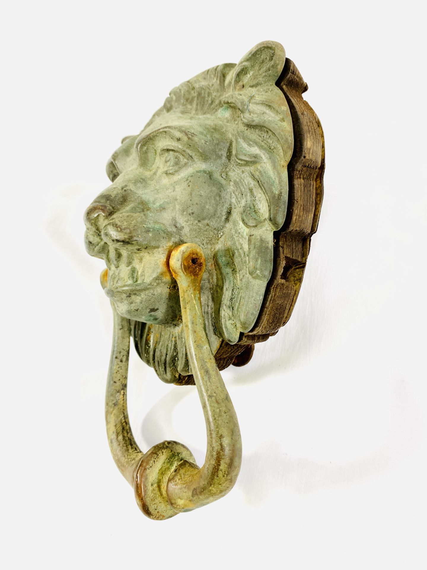 Cast metal door knocker - Image 7 of 7