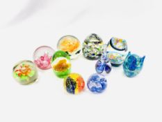 Collection of paperweights