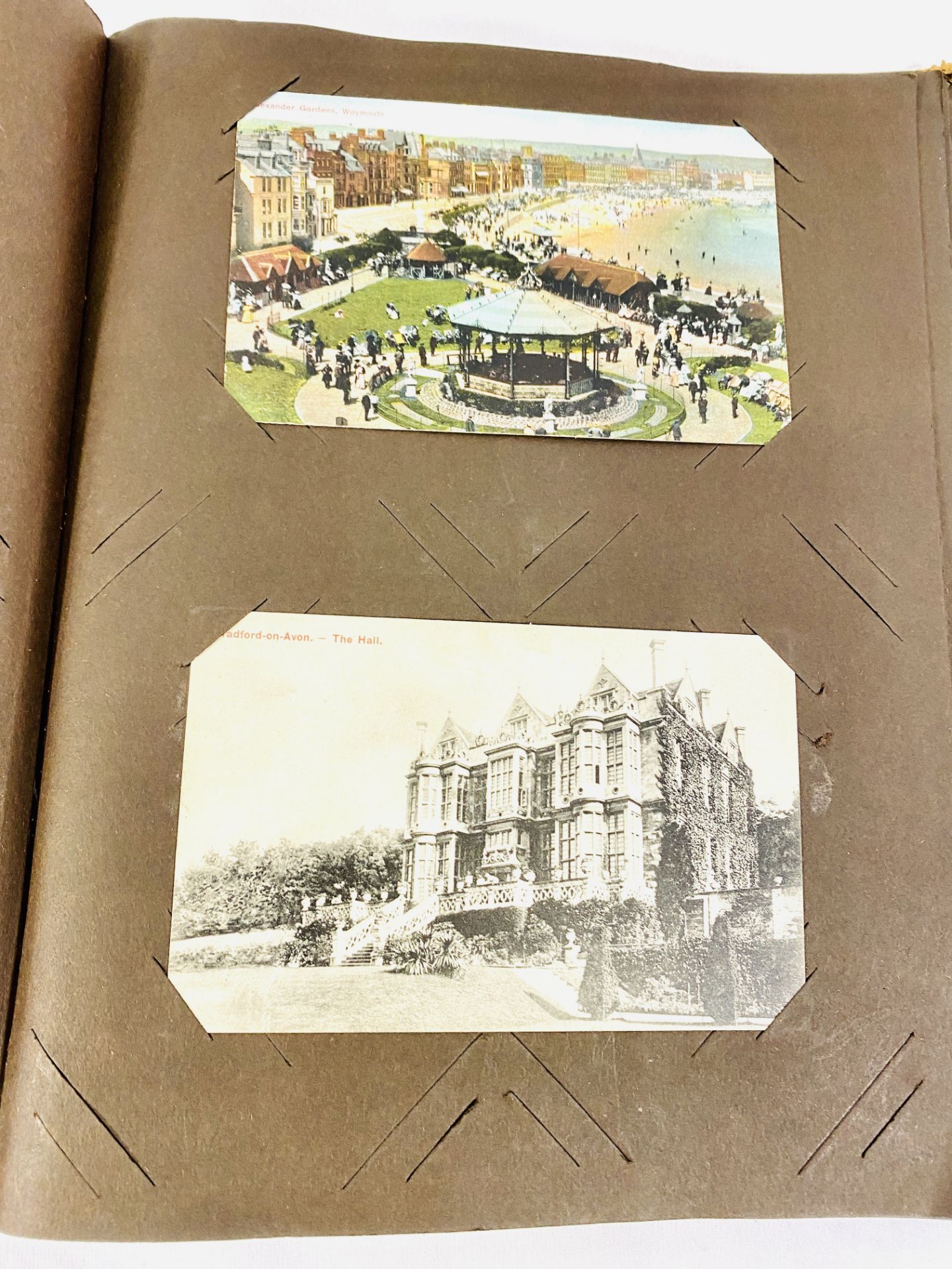 Early 20th century postcard album - Image 5 of 6