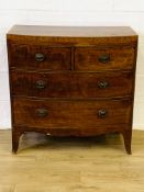 Mahogany chest of drawers