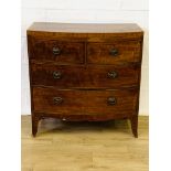 Mahogany chest of drawers