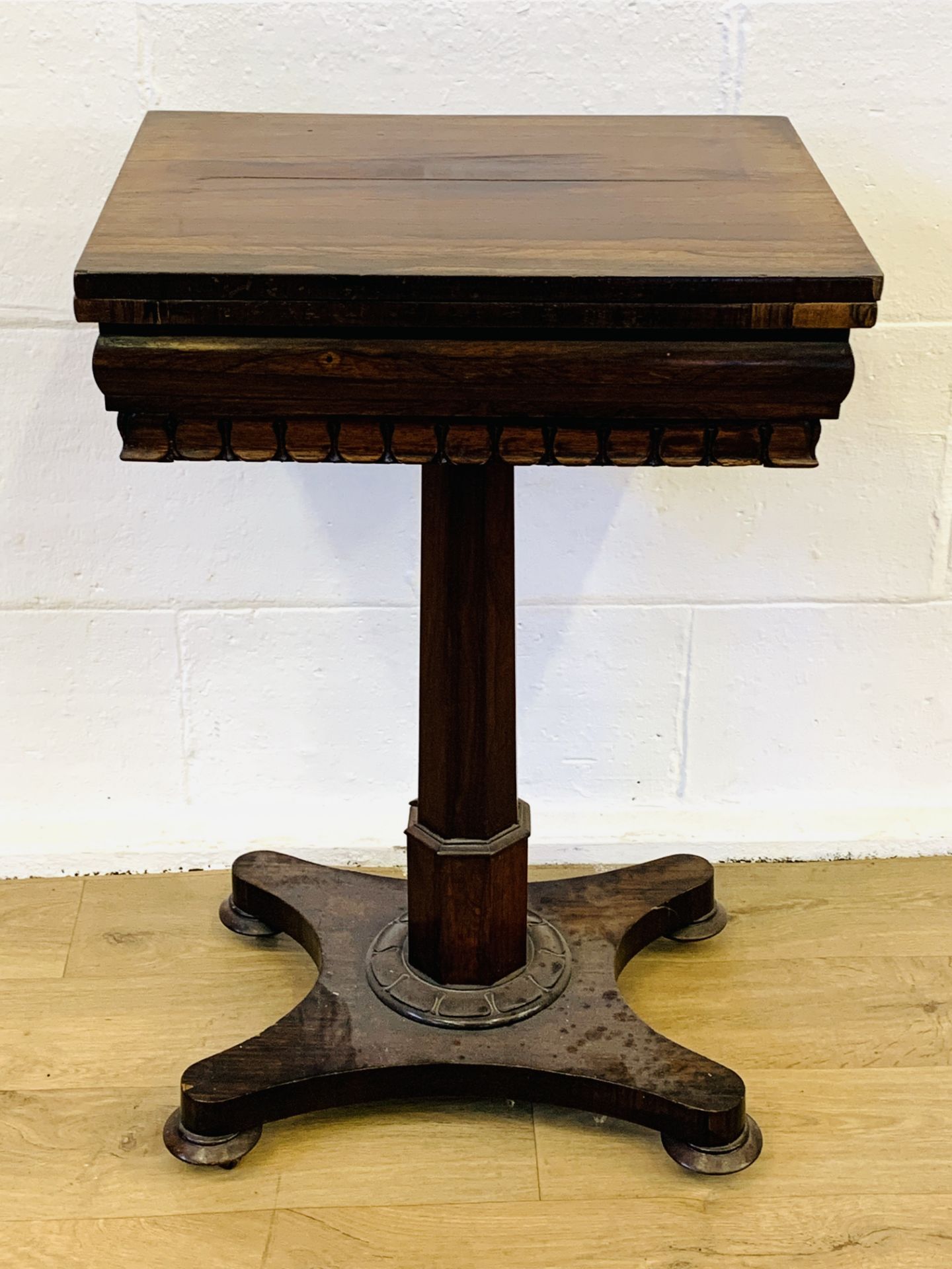 Rosewood games table