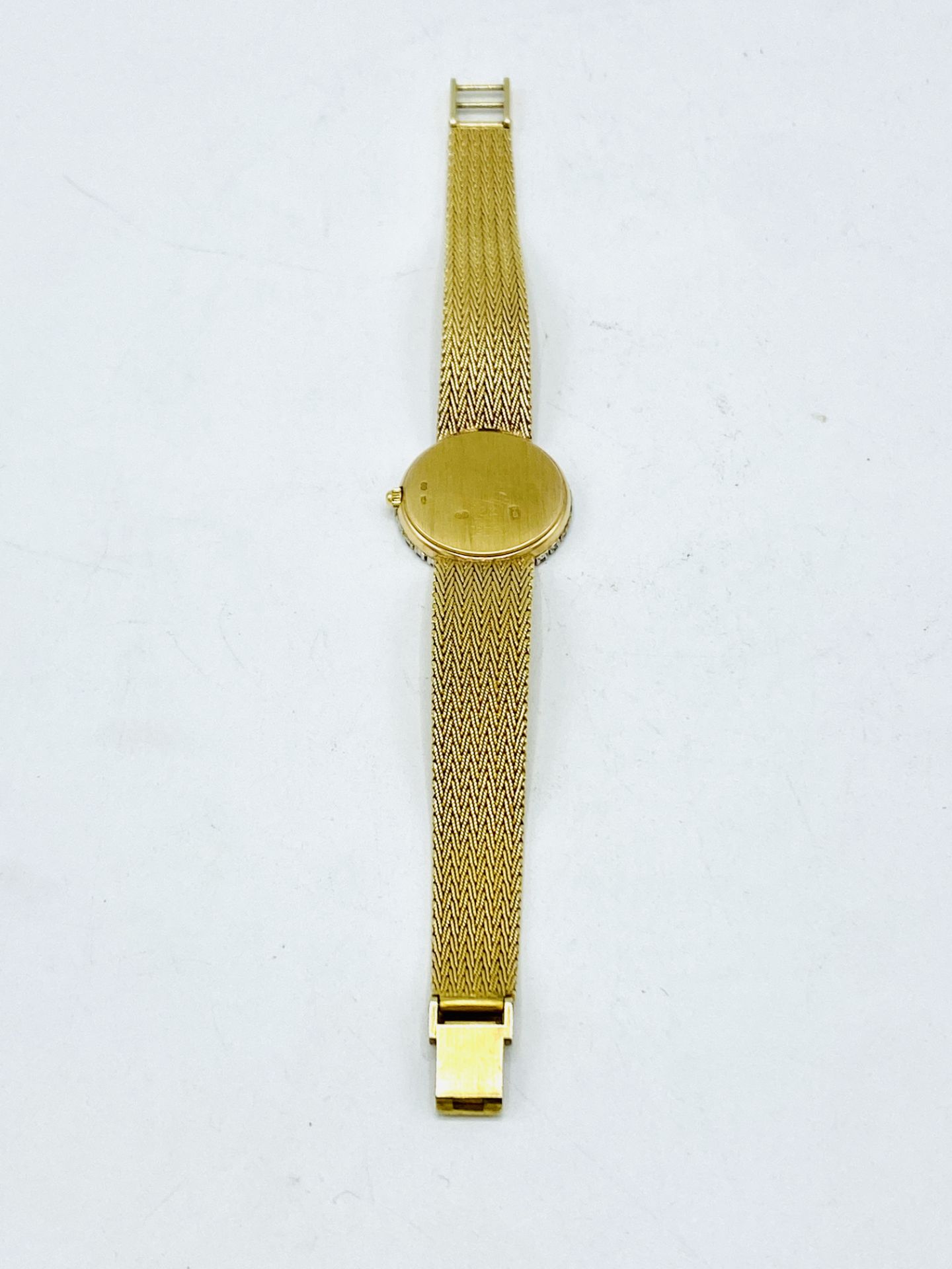 Bueche-Girod 9ct gold and diamond quartz wrist watch - Image 4 of 4