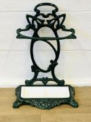 Cast iron stick stand